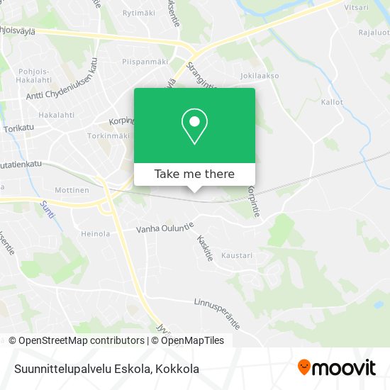 Suunnittelupalvelu Eskola map