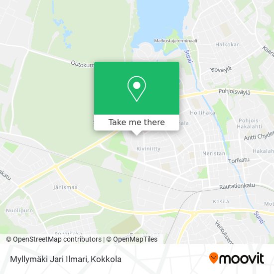 Myllymäki Jari Ilmari map
