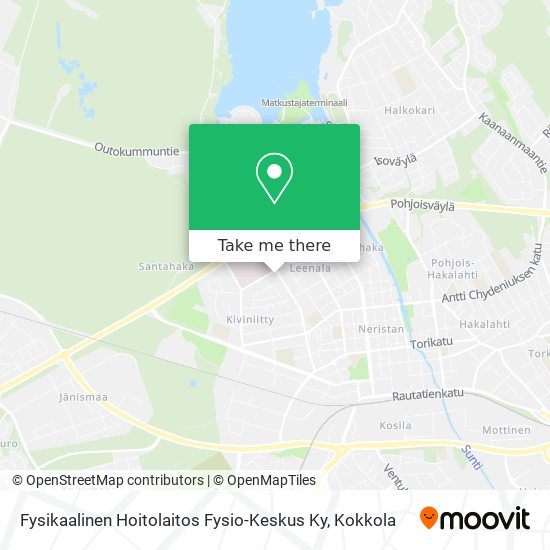 Fysikaalinen Hoitolaitos Fysio-Keskus Ky map