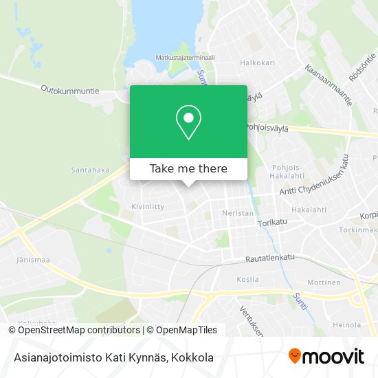 Asianajotoimisto Kati Kynnäs map
