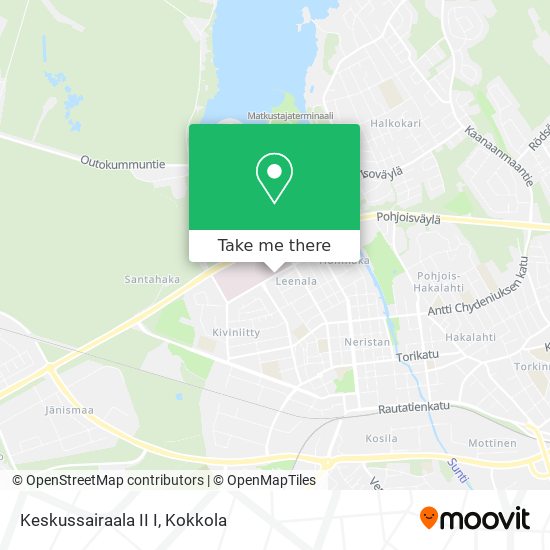 Keskussairaala II I map