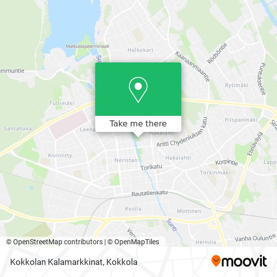 Kokkolan Kalamarkkinat map