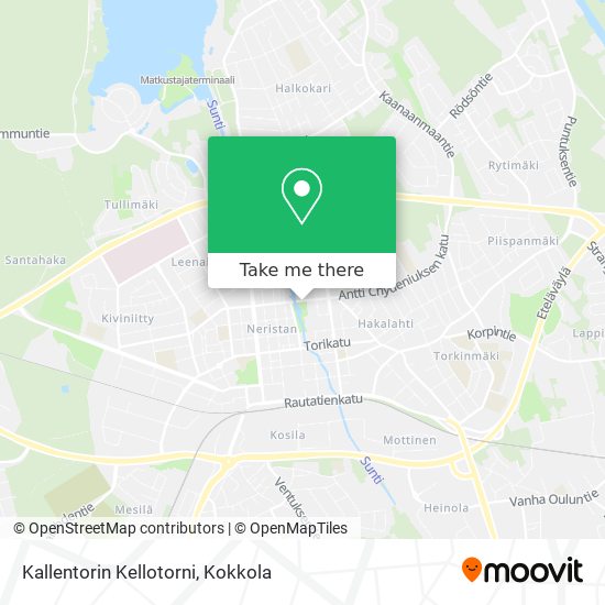 Kallentorin Kellotorni map