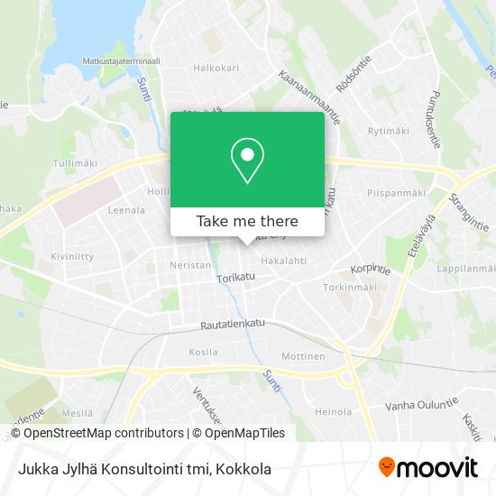 Jukka Jylhä Konsultointi tmi map