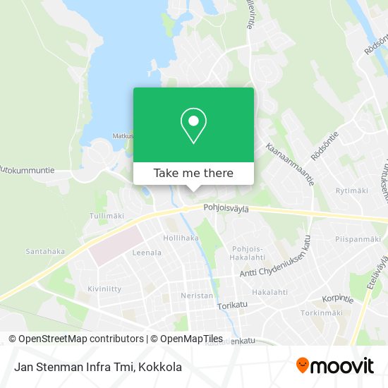 Jan Stenman Infra Tmi map