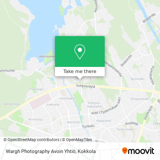 Wargh Photography Avoin Yhtiö map