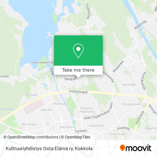 Kulttuuriyhdistys Osta Elämä ry map