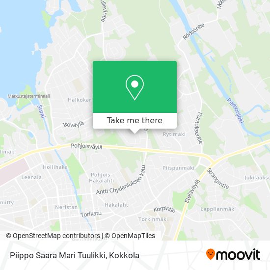 Piippo Saara Mari Tuulikki map
