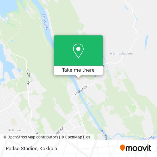 Rödsö Stadion map
