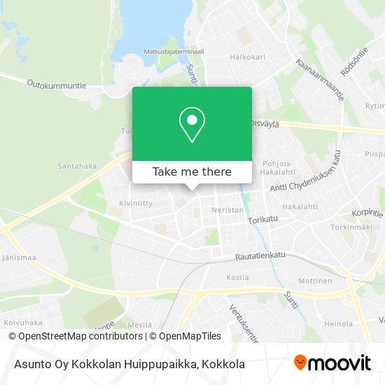 Asunto Oy Kokkolan Huippupaikka map