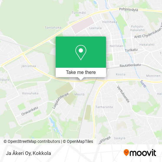 Ja Åkeri Oy map