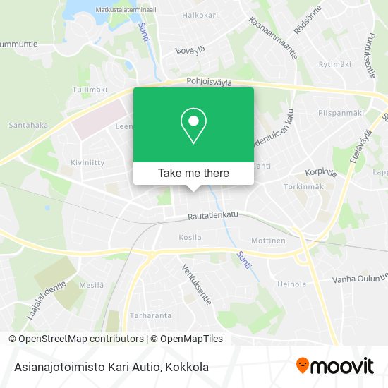 Asianajotoimisto Kari Autio map