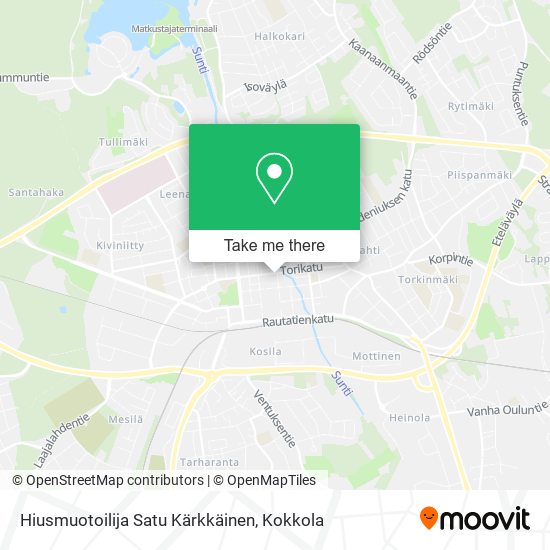 Hiusmuotoilija Satu Kärkkäinen map