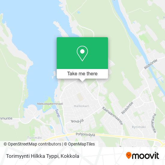 Torimyynti Hilkka Typpi map