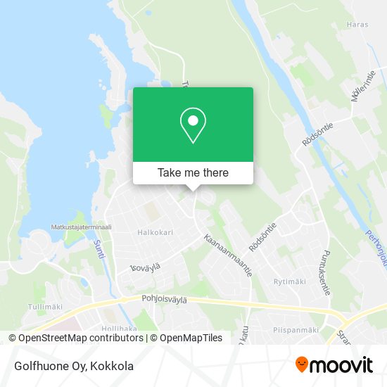 Golfhuone Oy map