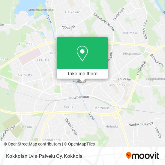 Kokkolan Lvis-Palvelu Oy map