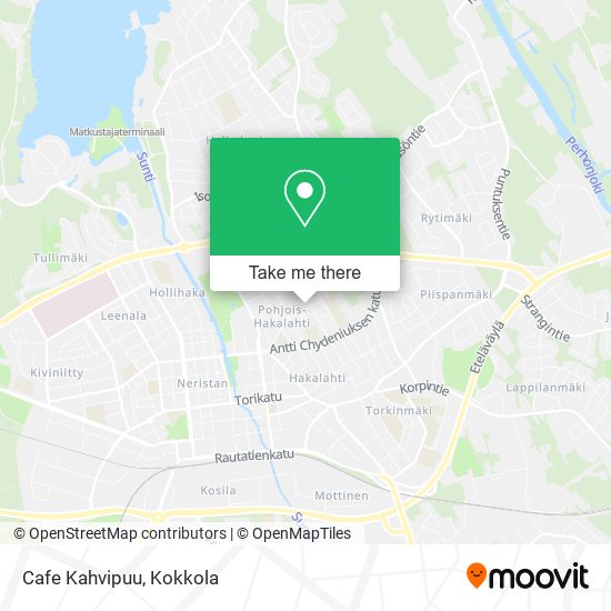 Cafe Kahvipuu map