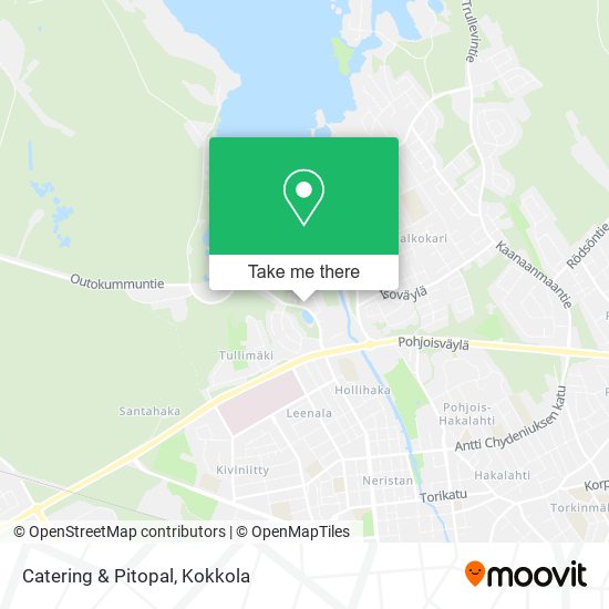 Catering & Pitopal map