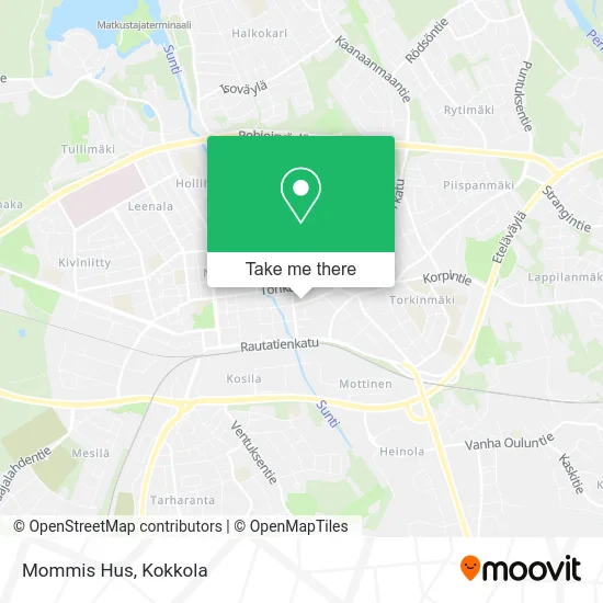 Mommis Hus map