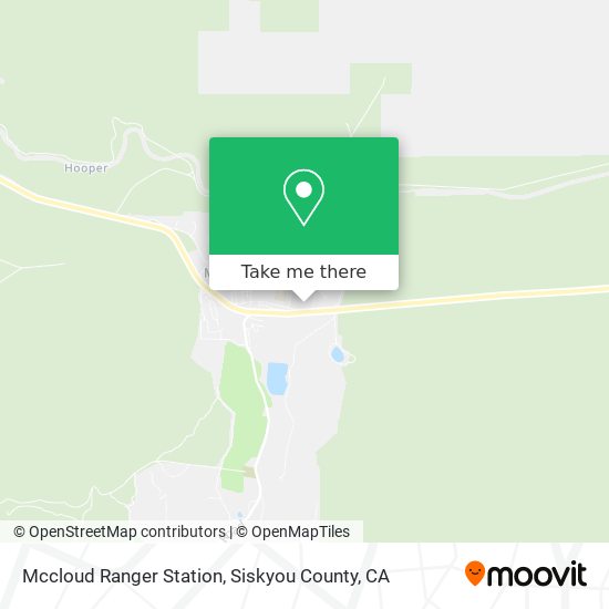 Mapa de Mccloud Ranger Station