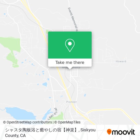 シャスタ陶板浴と癒やしの宿【神楽】 map