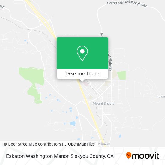 Eskaton Washington Manor map