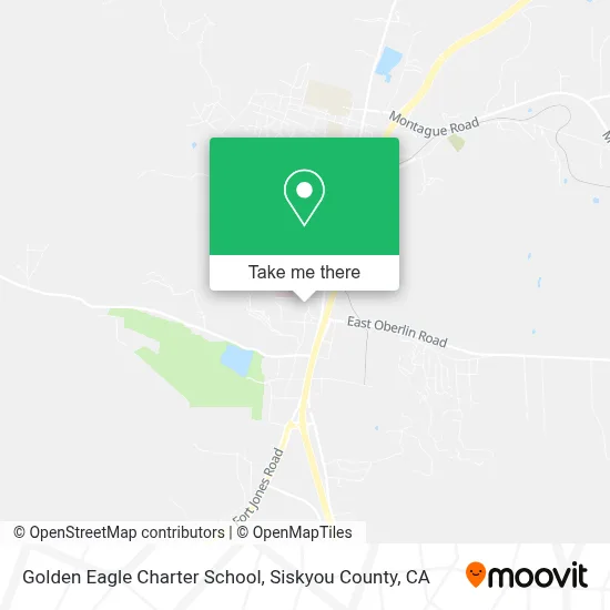 Golden Eagle Charter School map
