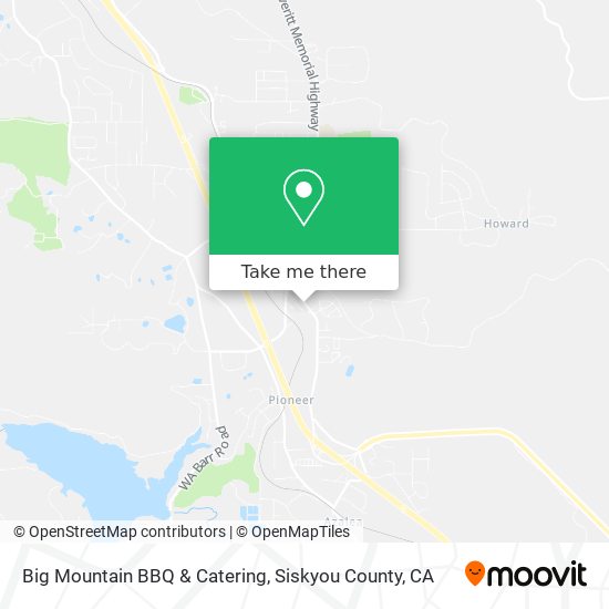 Big Mountain BBQ & Catering map