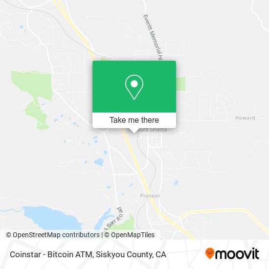 Coinstar - Bitcoin ATM map