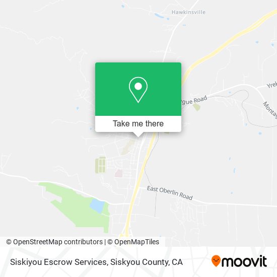 Mapa de Siskiyou Escrow Services