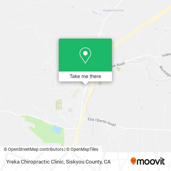 Mapa de Yreka Chiropractic Clinic