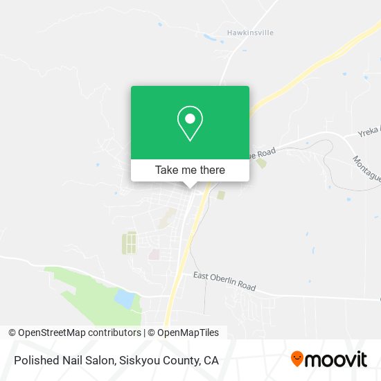 Polished Nail Salon map