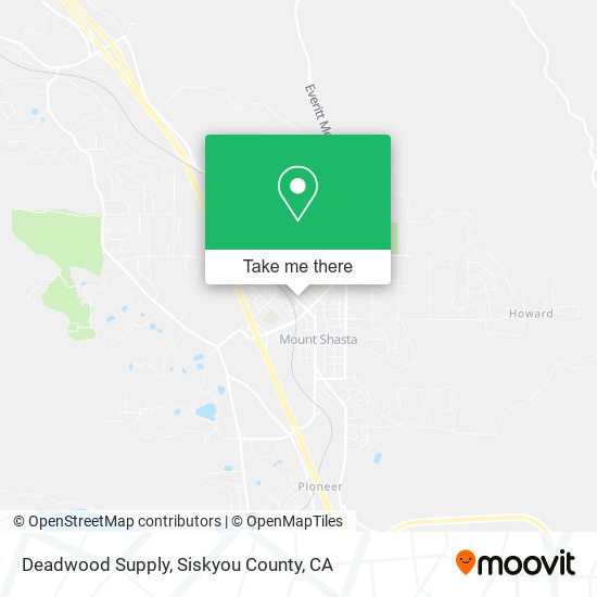Deadwood Supply map