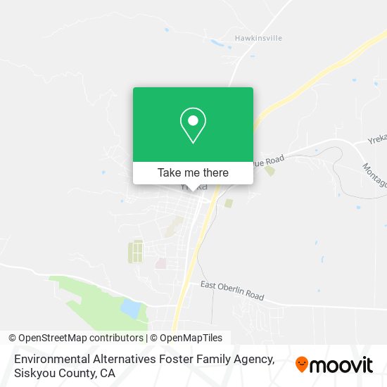 Environmental Alternatives Foster Family Agency map