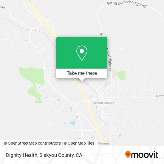 Mapa de Dignity Health