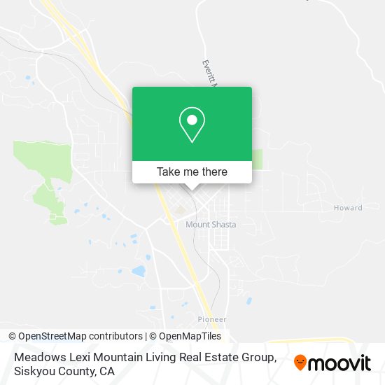Meadows Lexi Mountain Living Real Estate Group map