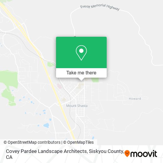 Covey Pardee Landscape Architects map