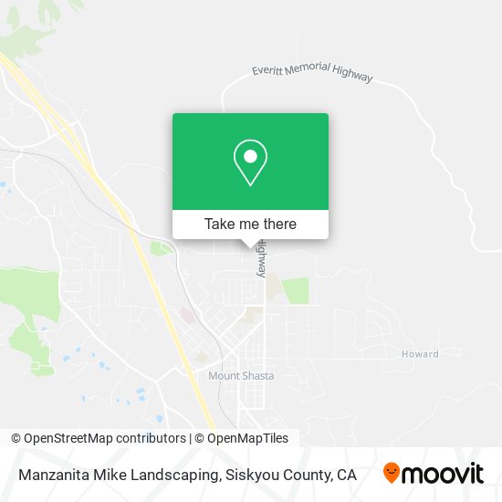 Mapa de Manzanita Mike Landscaping