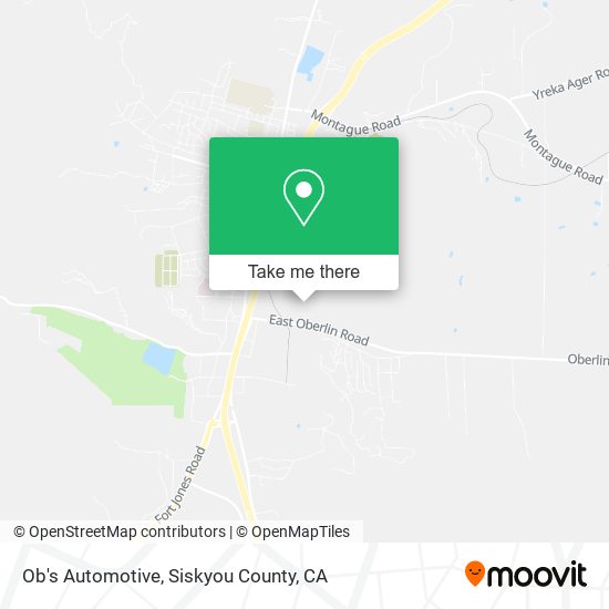 Ob's Automotive map