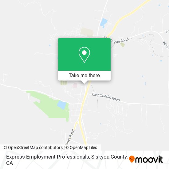 Mapa de Express Employment Professionals