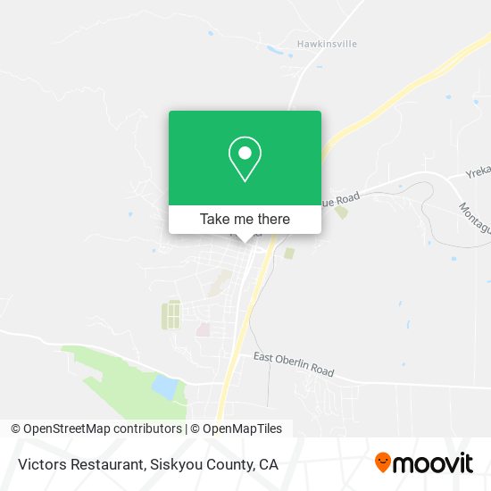 Mapa de Victors Restaurant