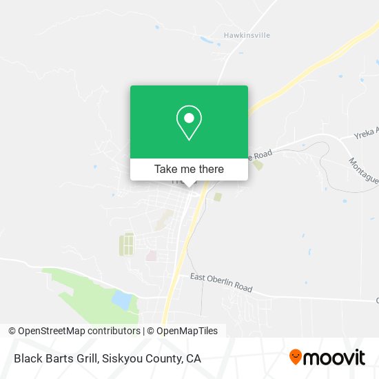 Black Barts Grill map