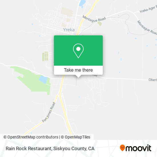 Rain Rock Restaurant map