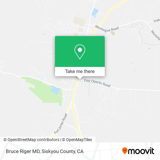 Bruce Riger MD map