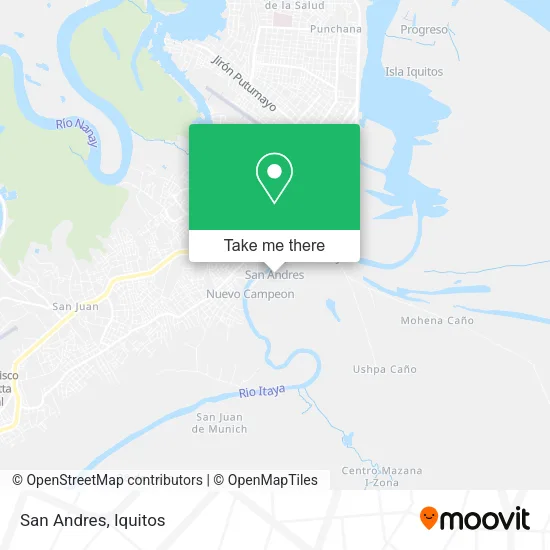 Mapa de San Andres
