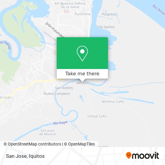 San Jose map