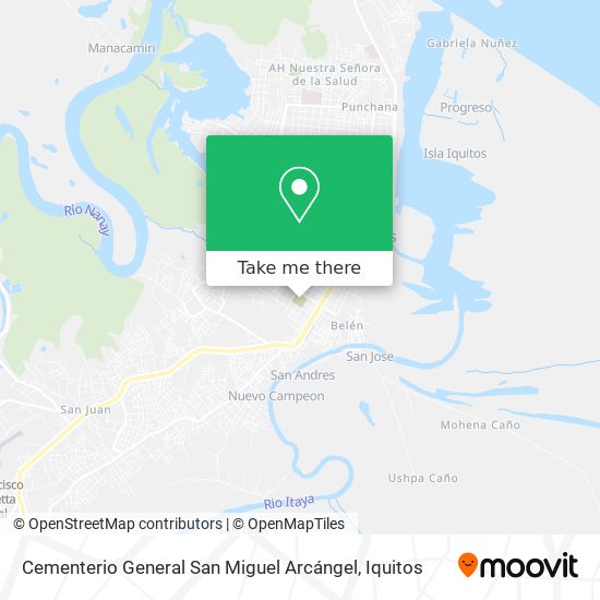 Cementerio General San Miguel Arcángel map