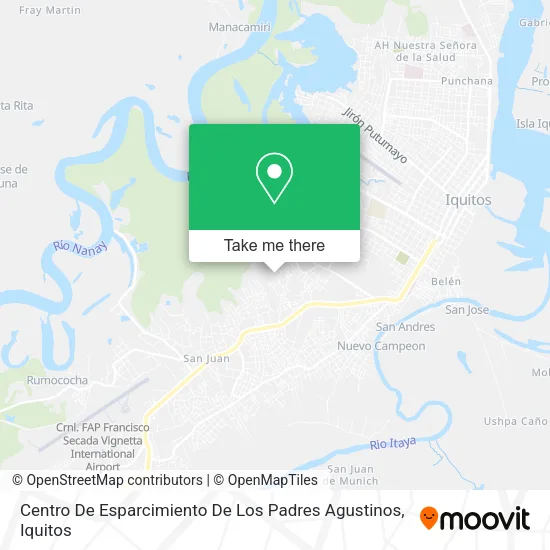 Mapa de Centro De Esparcimiento De Los Padres Agustinos