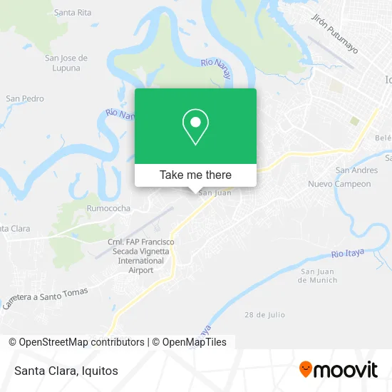 Mapa de Santa Clara