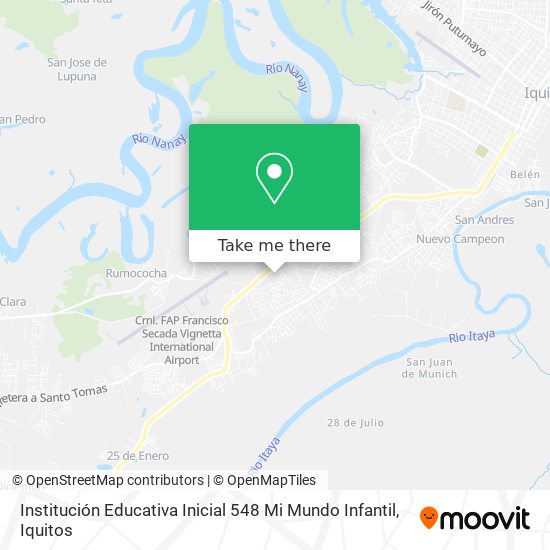 Institución Educativa Inicial 548 Mi Mundo Infantil map